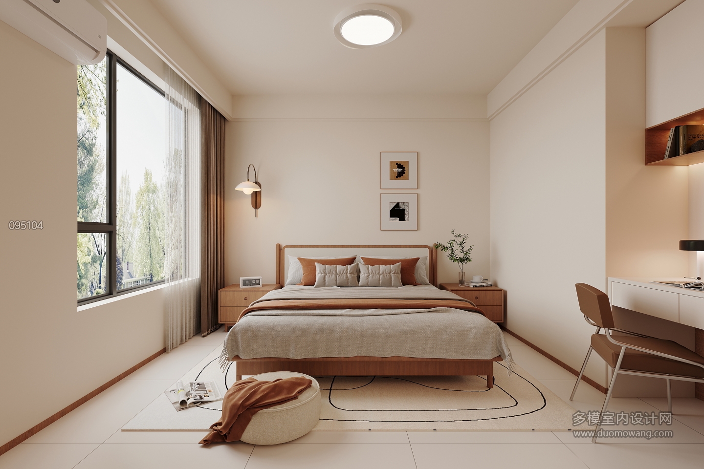 现代老人房单张