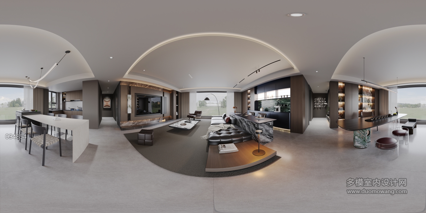 现代意式360客餐厅