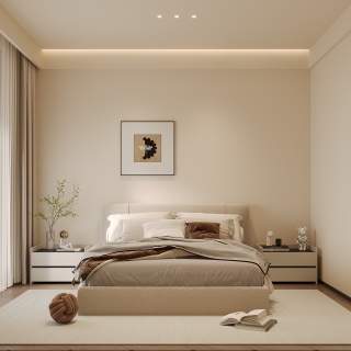 现代中古风次卧1特写