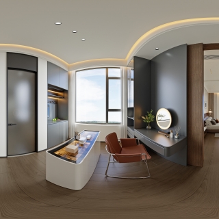 意式轻奢三层_三层主卧室衣帽间