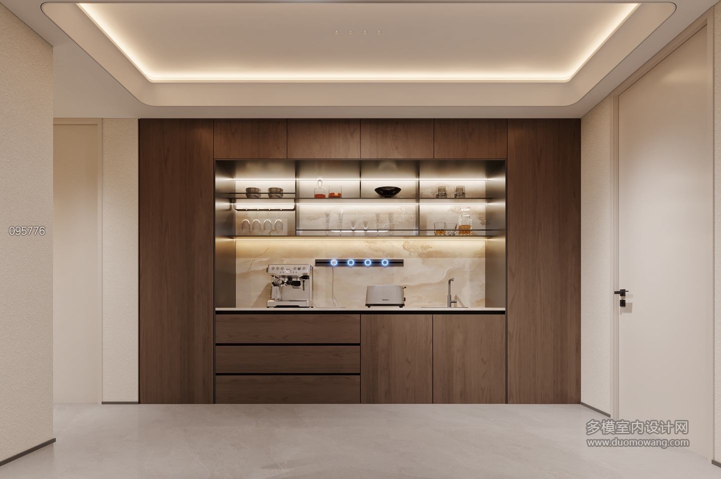 意式茶水吧特写