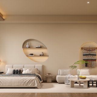 侘寂 一层 卧室 2