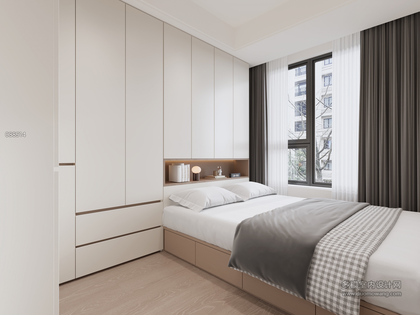 现代榻榻米特写