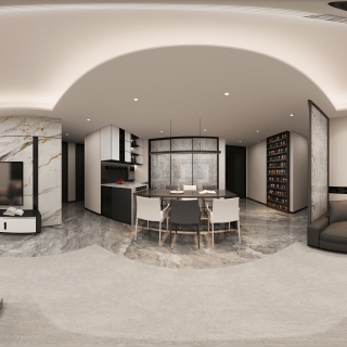 现代家装客餐厅 (1)