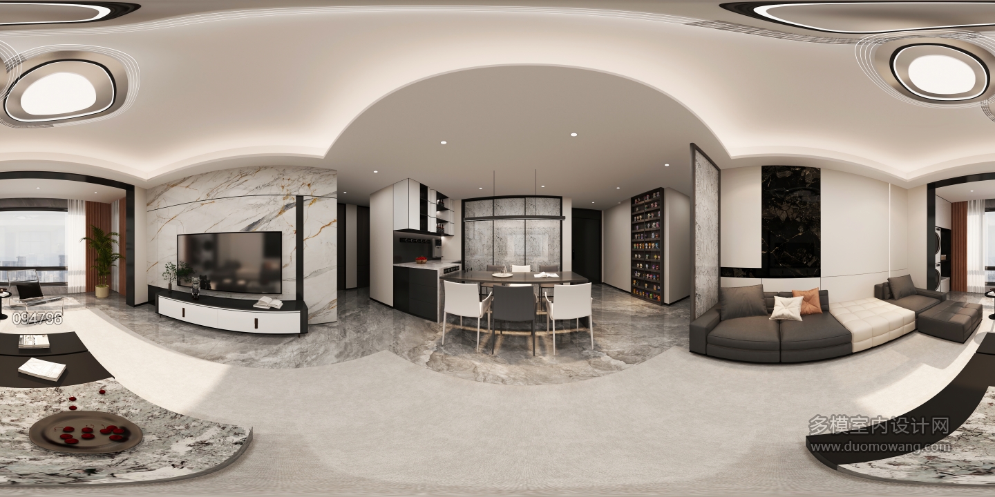 现代家装客餐厅 (1)