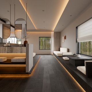 侘寂名宿床尾静态2