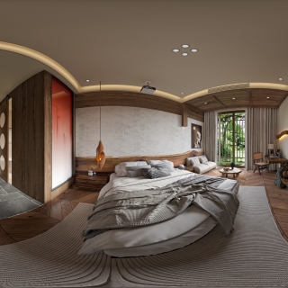 诧寂酒店客房全景2