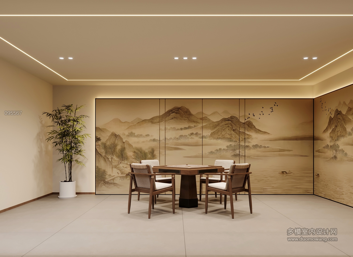 宋式美学负一棋牌室