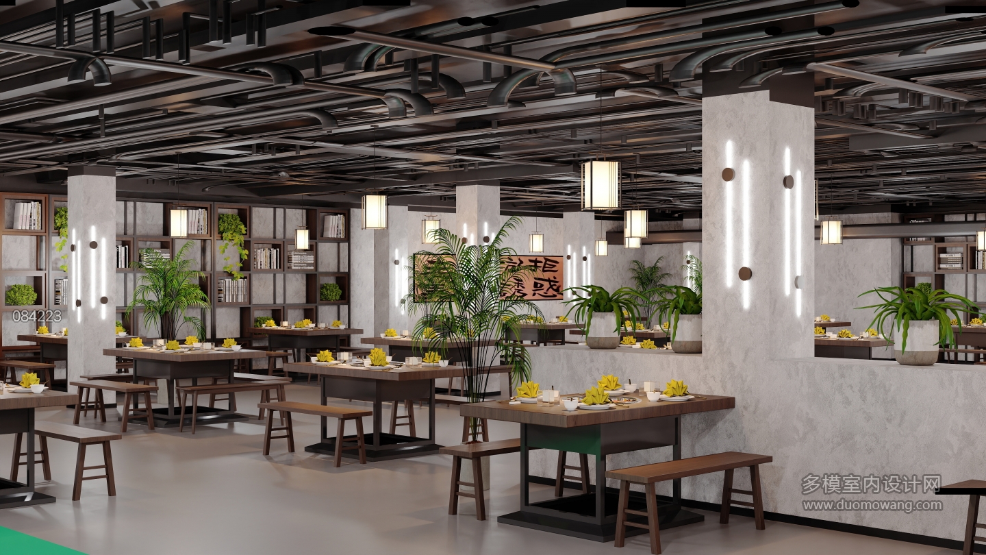 工业风格-大厅3（单张）