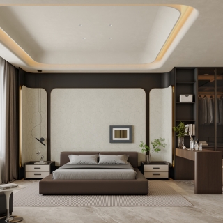 现代卧室
