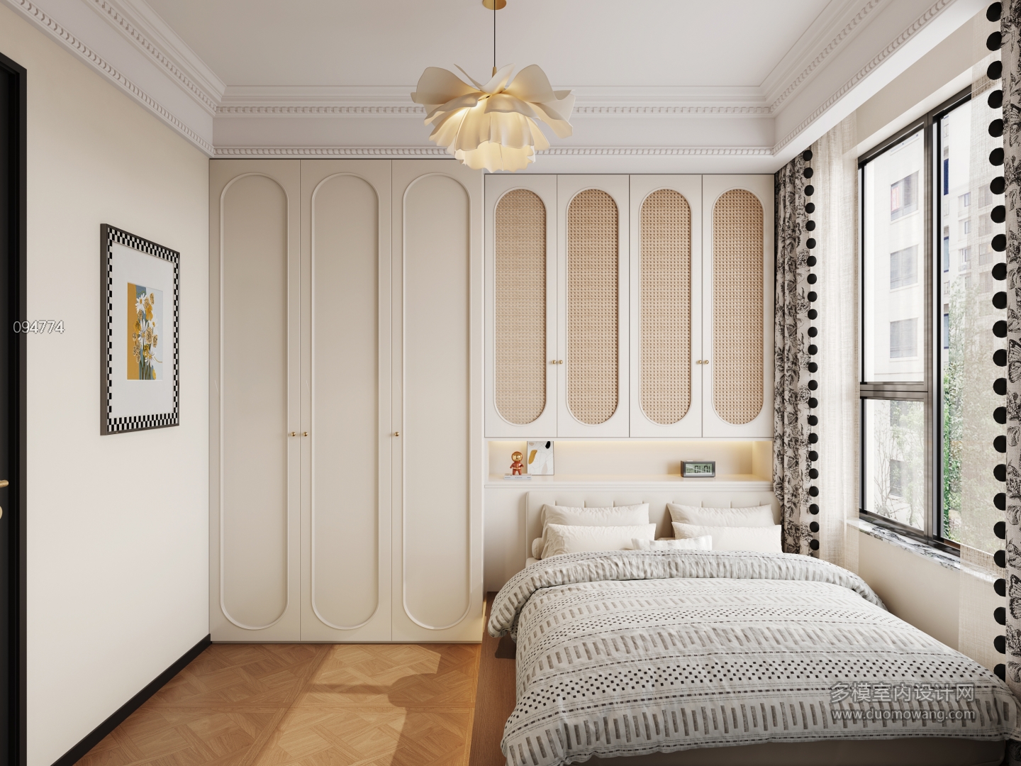 10法式中古风次卧单张