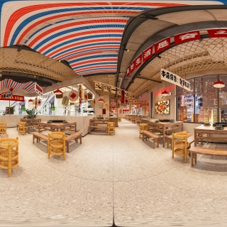 现代火锅店一360