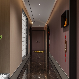 新中式棋牌室单张5