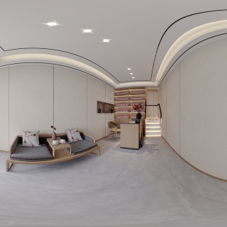 新中式风格-书房