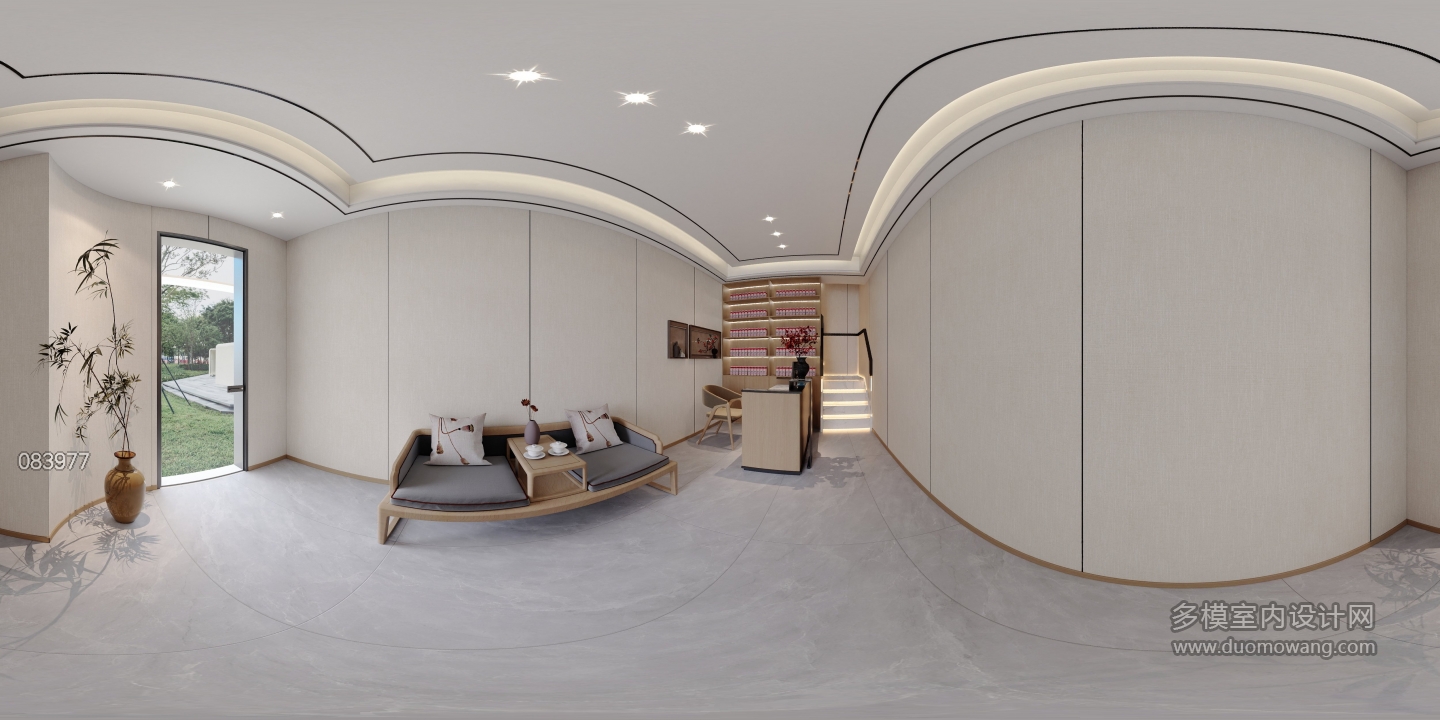 新中式风格-书房