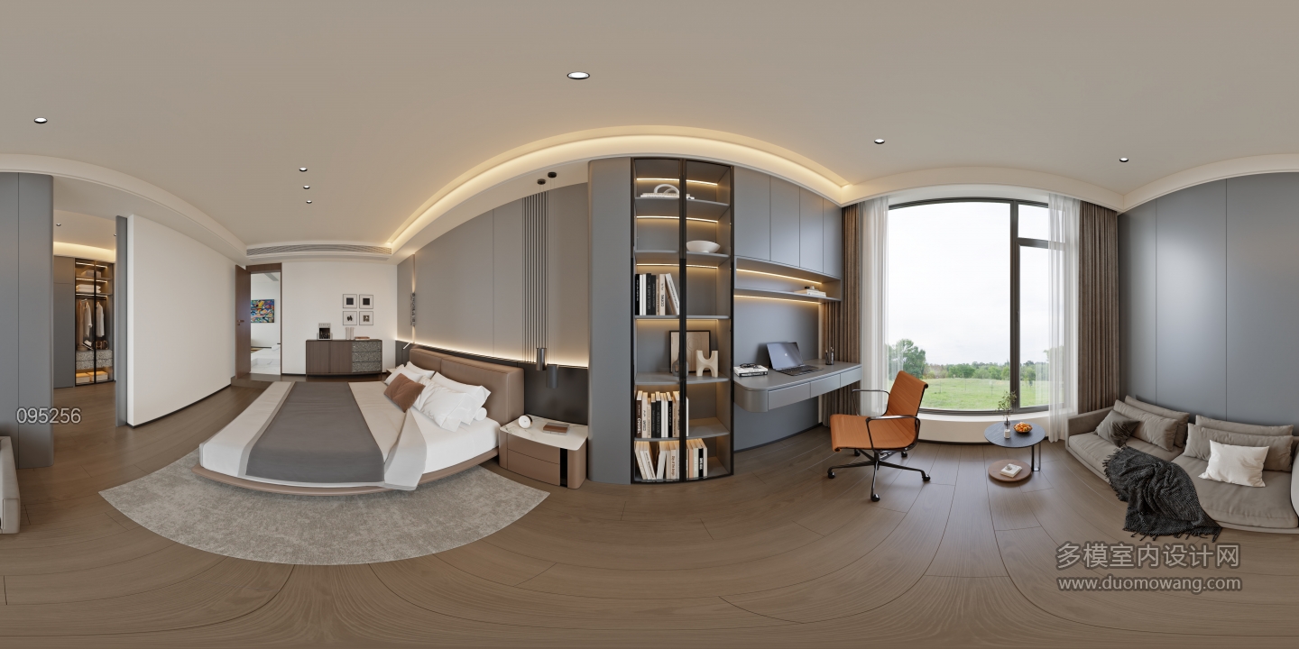 意式轻奢二层_二层男孩房