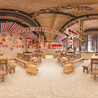 现代火锅店二360