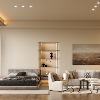 侘寂 二层 卧室 2