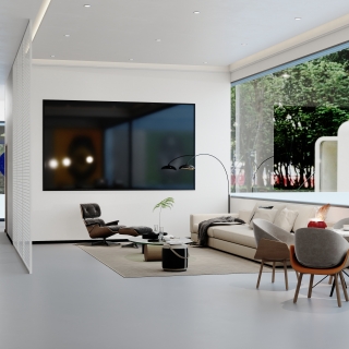 现代风格-匹克球场4（单张）