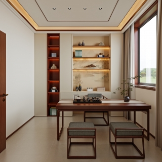 南河梁庄_新中茶室001