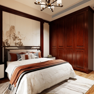新中式次卧二