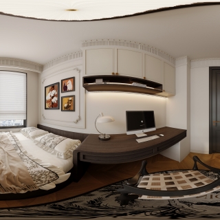 法式奶油榻榻米全景