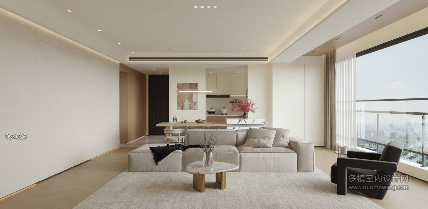 现代 客餐厅 单张1