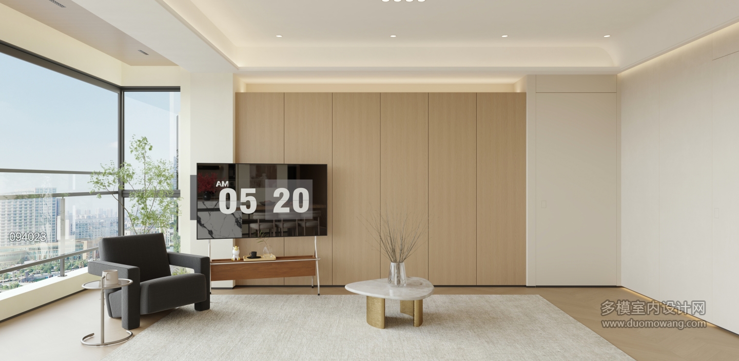 现代 客餐厅 单张2