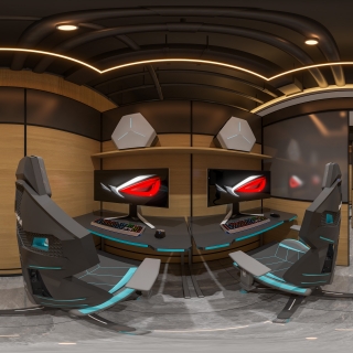 现代一层双人间360