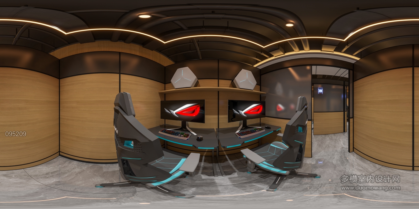 现代一层双人间360