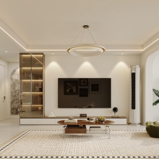 现代电视背景特写