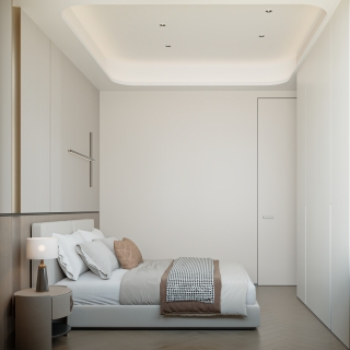 现代轻奢2F房间单张