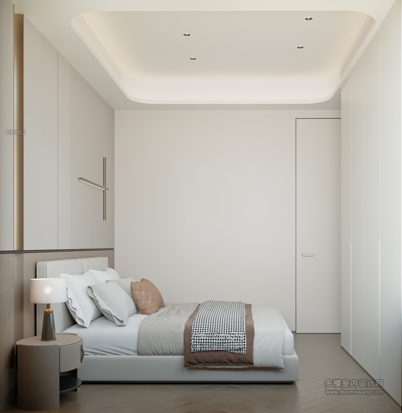 现代轻奢2F房间单张