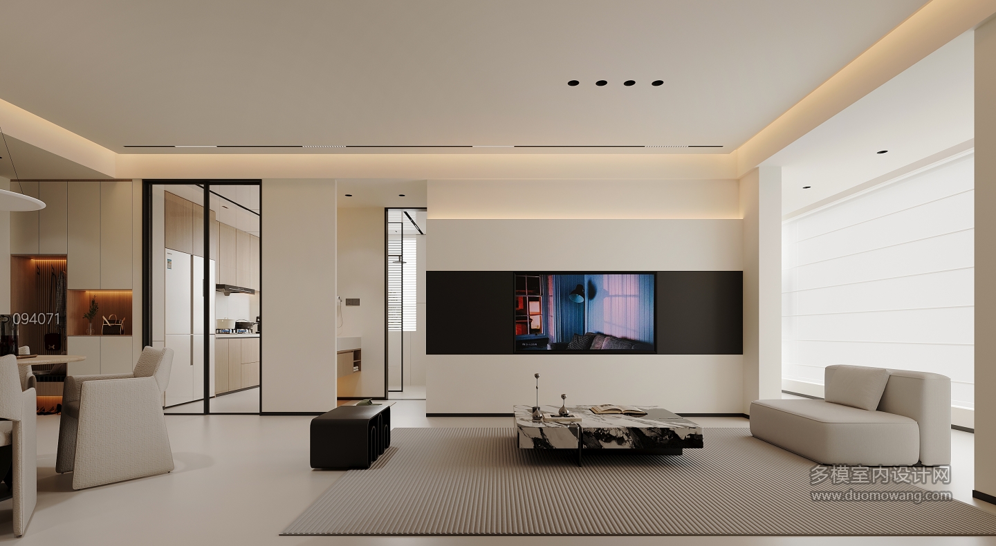 现代客餐厅单张一