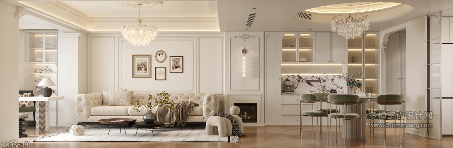 法式_2沙发背景_0000