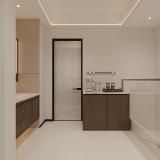 现代二楼过道干区