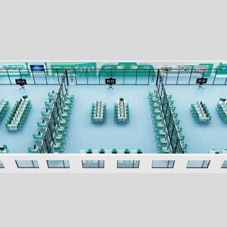 现代PLC生产实训中心