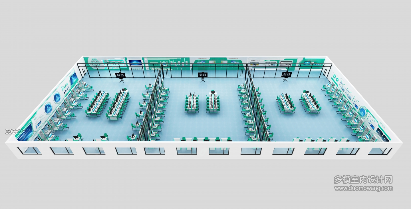 现代PLC生产实训中心