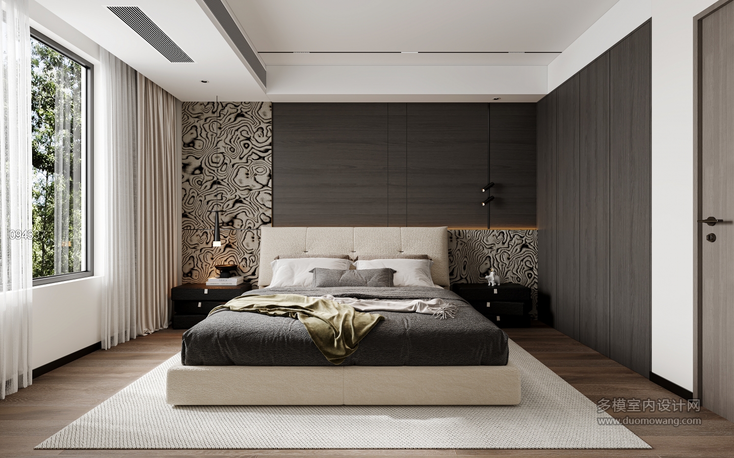 现代卧室6