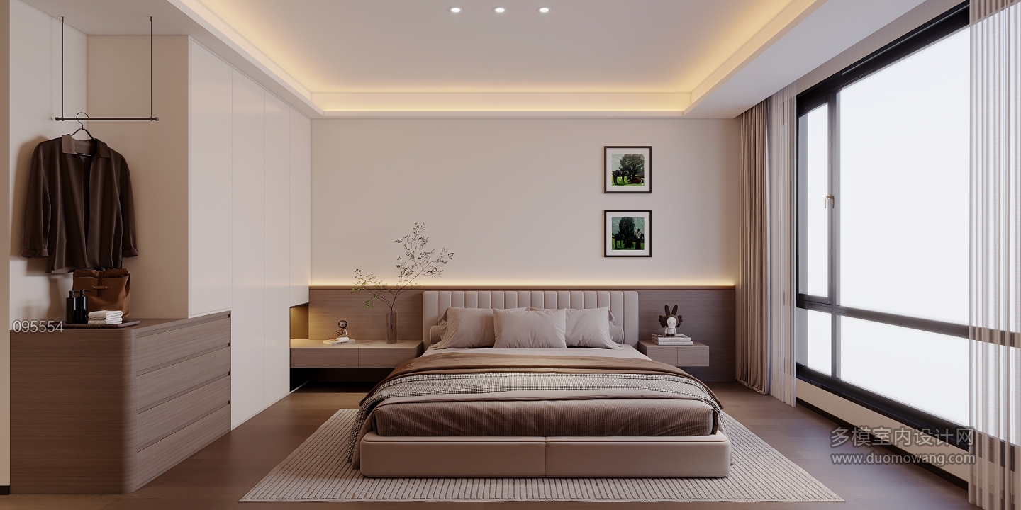 现代主卧1