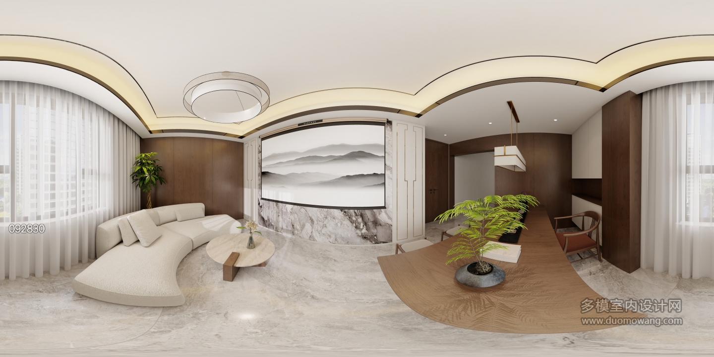 工装新中式-休息室