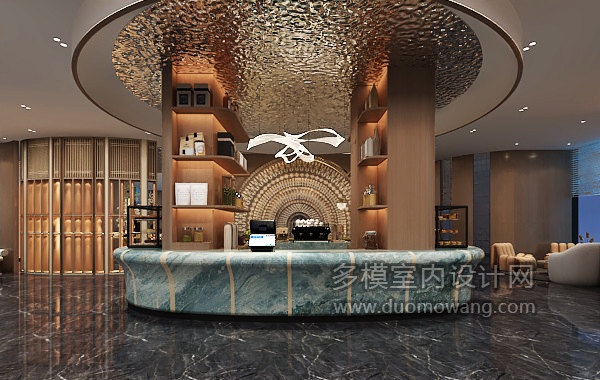 现代酒店餐饮区