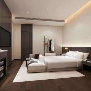 现代酒店套房客房1