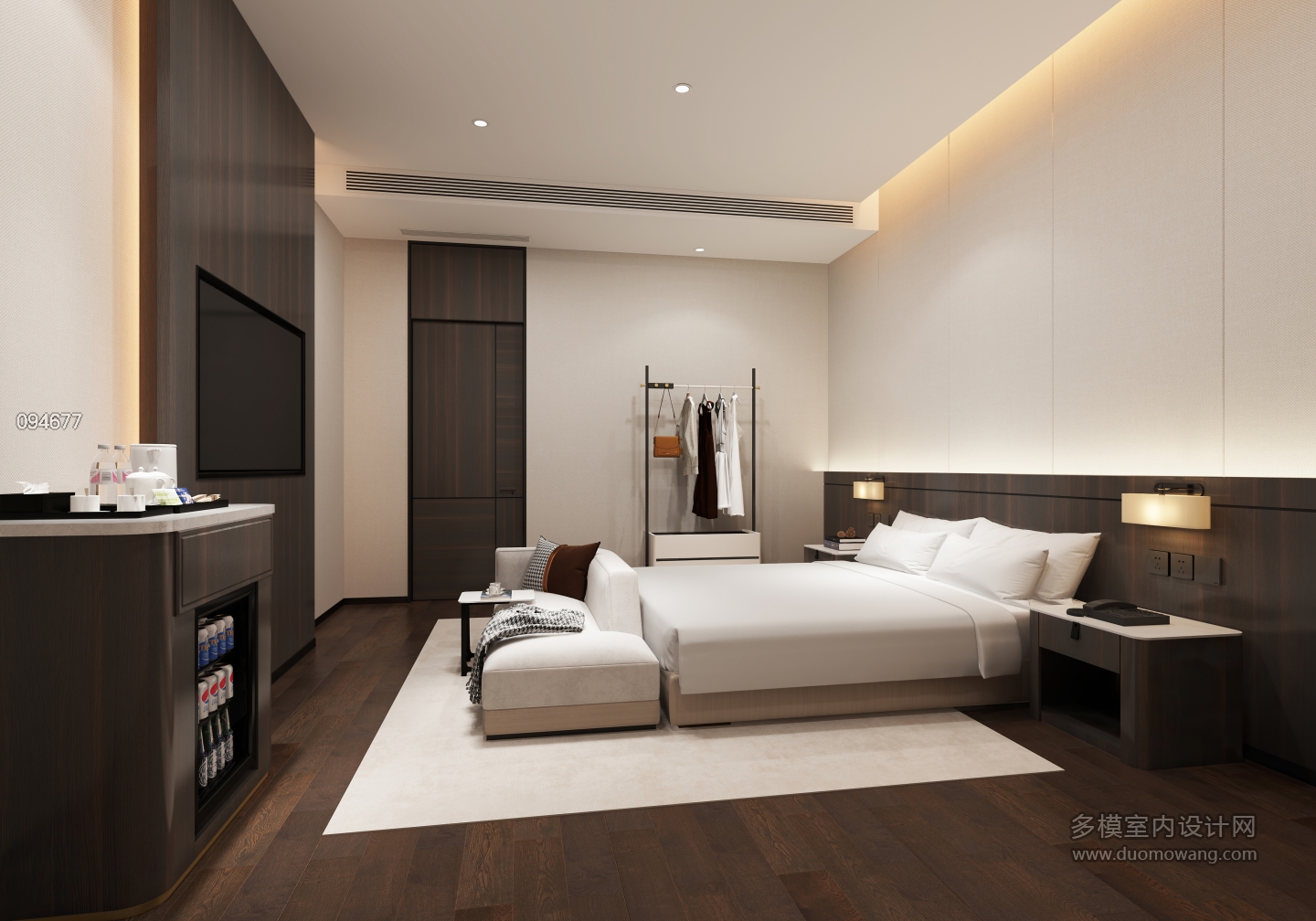 现代酒店套房客房1