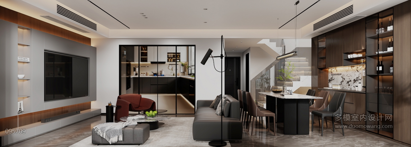 现代客餐厅静态1