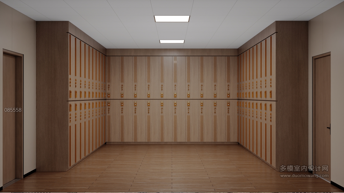 现代风格-男更衣室（单张）