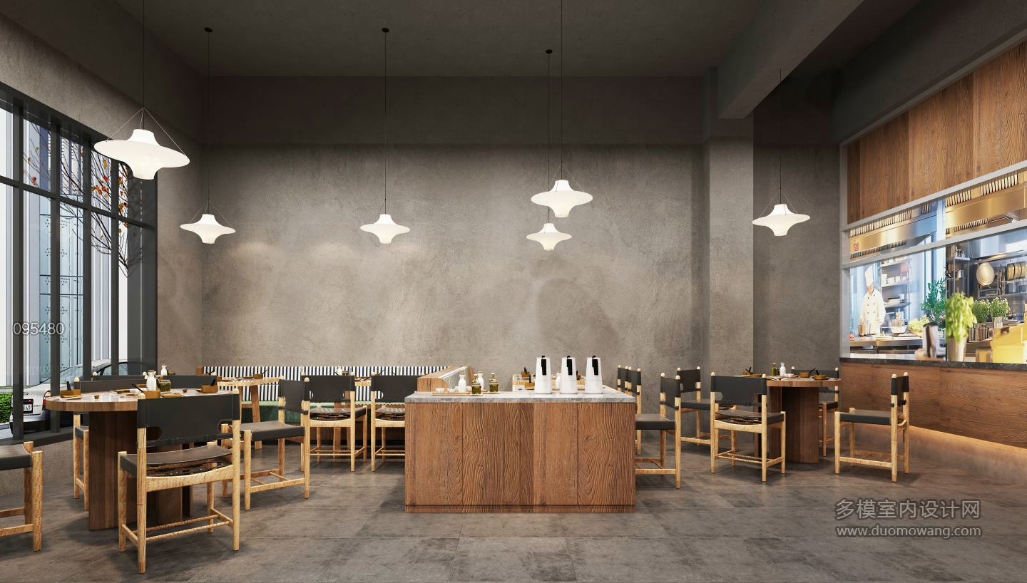 侘寂餐厅1F角度1静态2