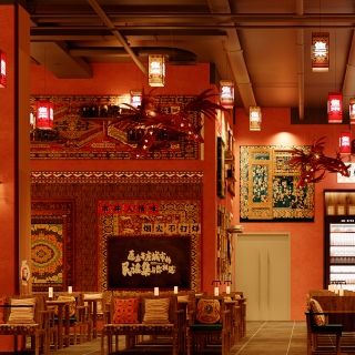 卧阳河畔商铺视角二