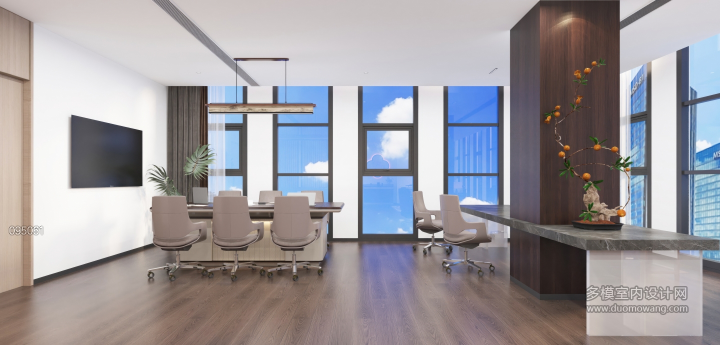 新中式总裁办公室 (3)