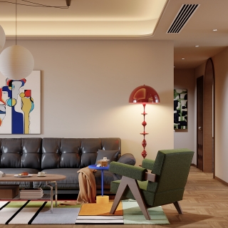 中古包豪斯 沙发背景